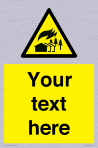 Custom Warning: Large scale fire zone